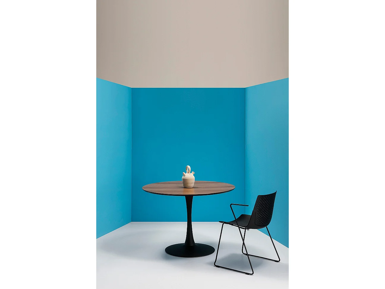 Tafel noire met plateau en noire