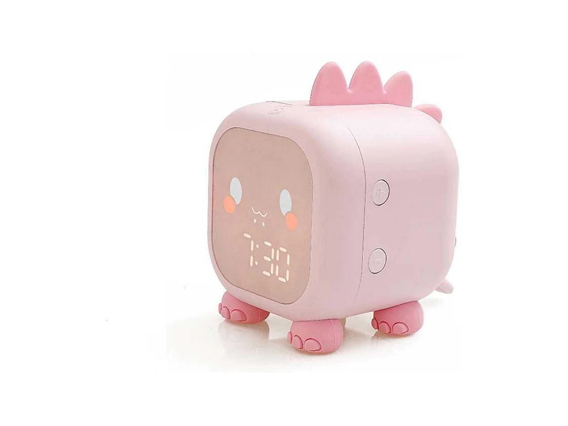 Réveil digital enfant avec veilleuse à intensité variable intégrée