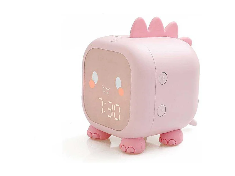 Réveil digital enfant avec veilleuse à intensité variable intégrée