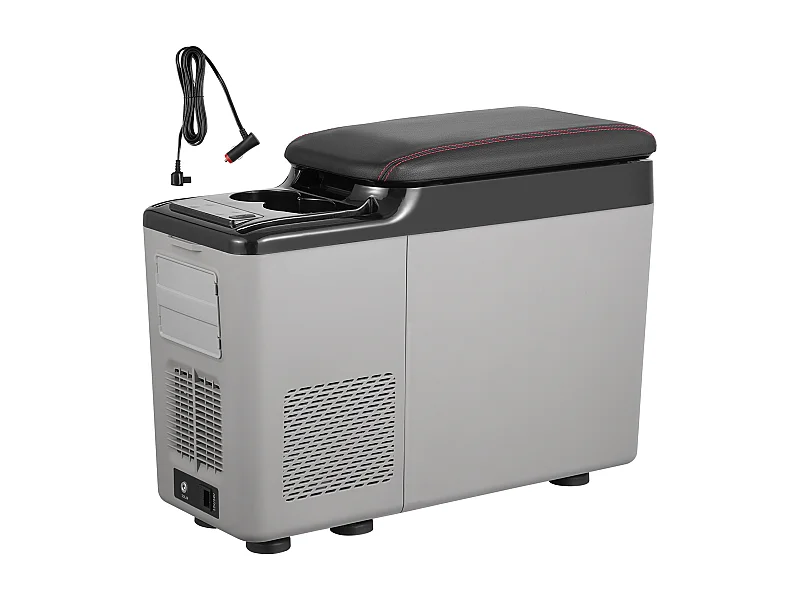 Réfrigérateur Portable SucceBuy, 15 L, Refroidisseur à Compresseur 12/24 V CC, Zone Unique pour Voiture et Maison