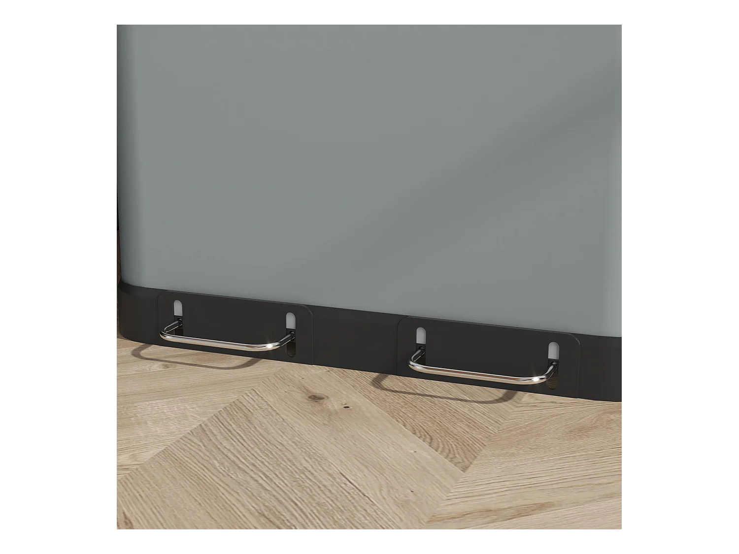 2 Papeleiras de 30 L, Papeleira com Pedal, Papeleira para Cosméticos com Tampa e Pedal