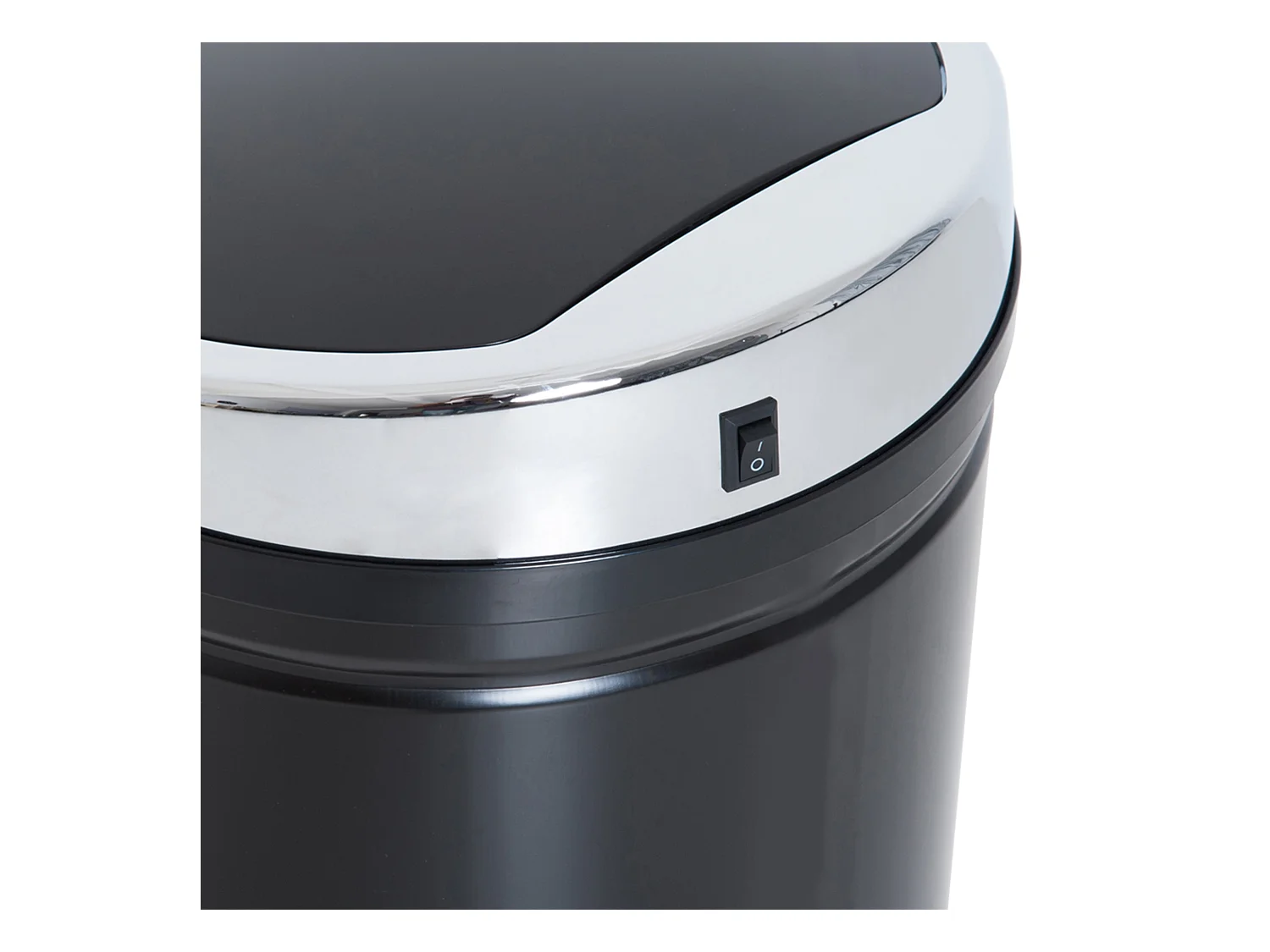 42 l Sensor-Mülleimer, elektrischer automatischer Mülleimer mit Deckel, rostfrei