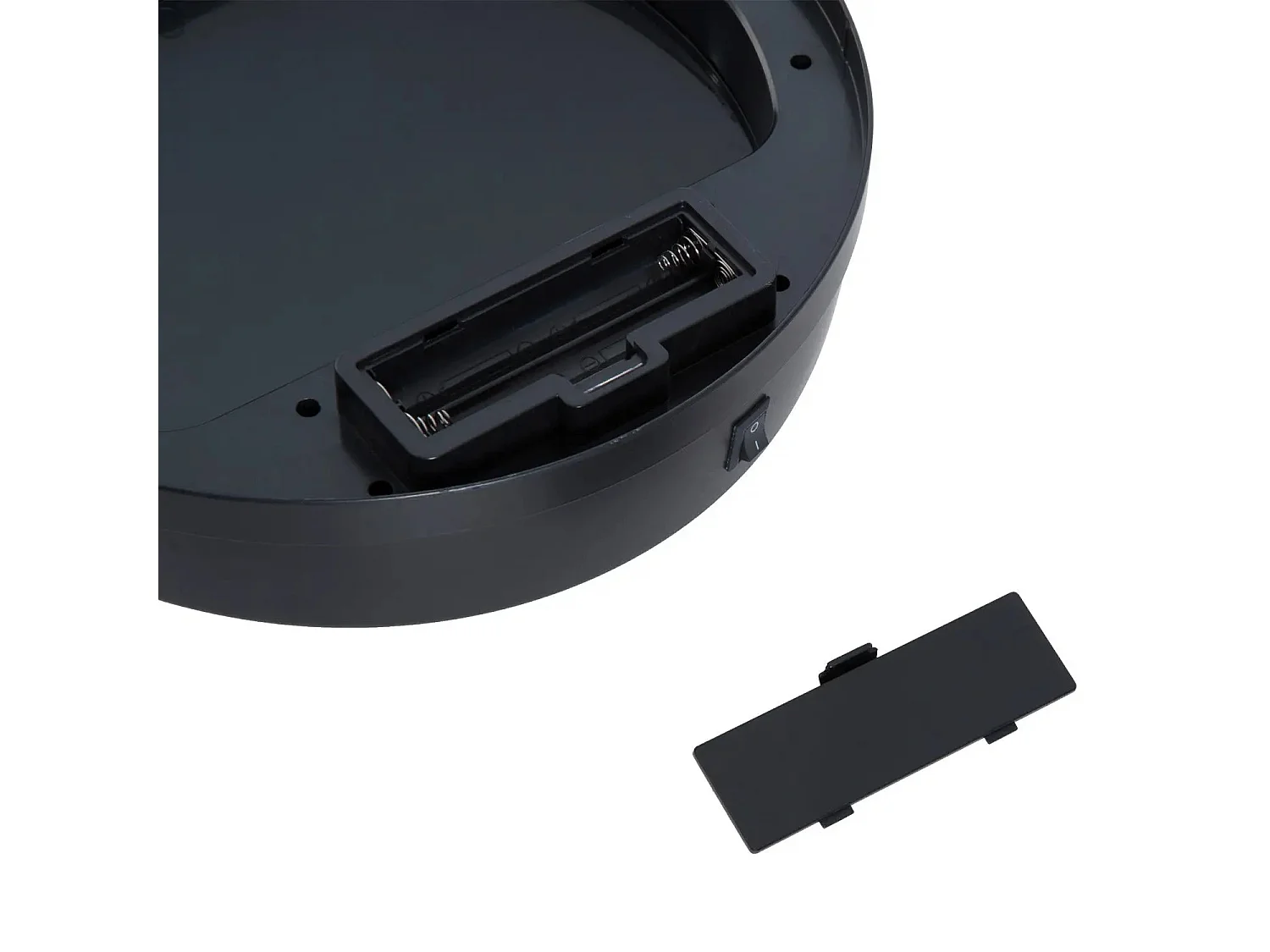 Poubelle automatique à capteur infrarouge,ronde,30 L,acier inoxydable