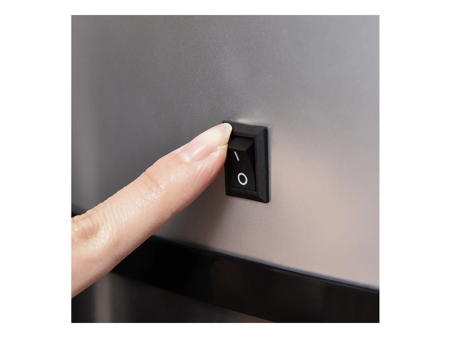 58 l automatische sensor prullenbak met infraroodsensor, zilverkleurig roestvrij staal, L40 x B28 x H68 cm