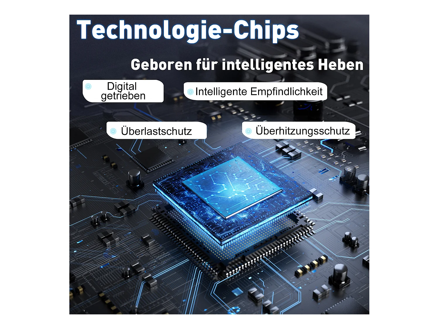 Elektrisch höhenverstellbarer Schreibtisch 140x70 cm – Höhenverstellbar – Mit Speicherfunktion & Kollisionsschutz – USB-A- & Typ-C-Anschlüsse – Farbe Schwarz