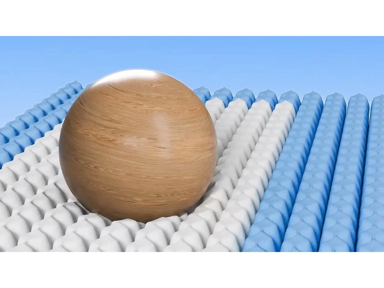 Matelas 140 x 190 cm ressorts ensachés 7 zones, soutien ferme H3, mousse confort ép. 25 cm - HOMAVO