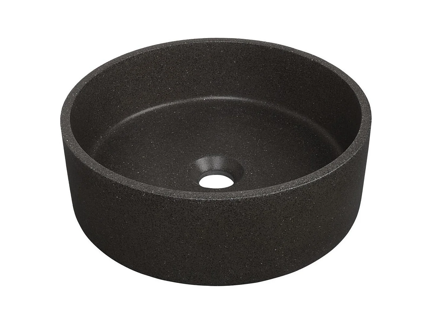 SANDY 36x36cm ronde opzetwastafel