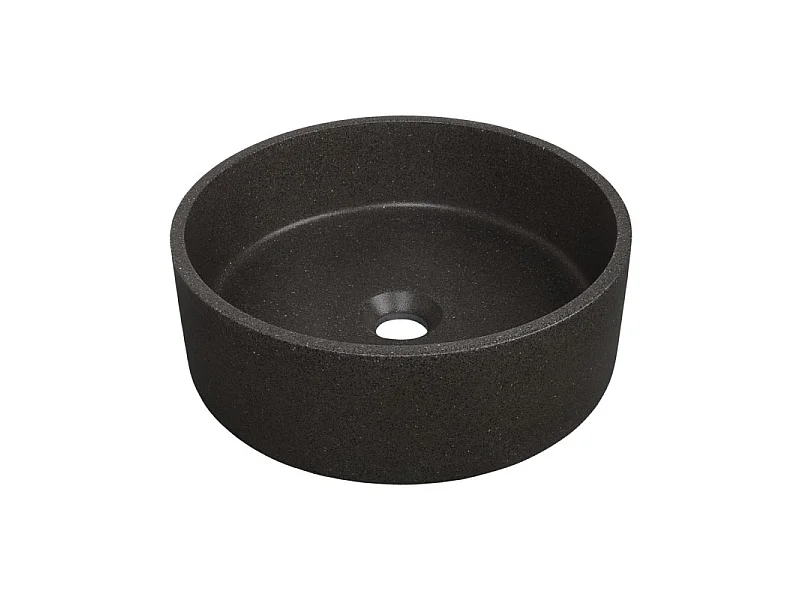 Lavabo de encimera redondo 36x36cm SANDY