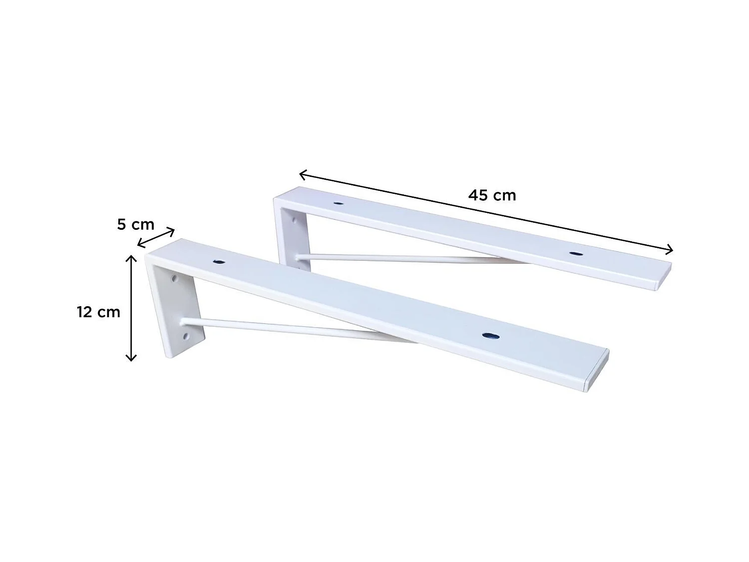 Set mit 2 unsichtbaren WILL-Klammern