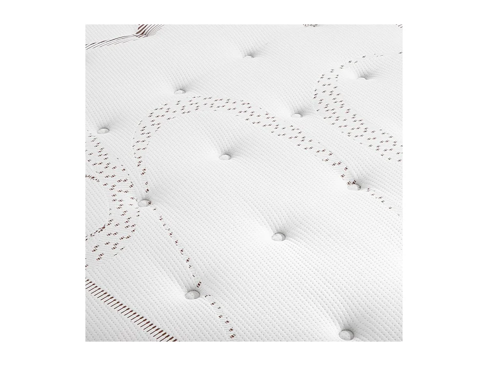 Matelas 90x200 Recif - Ressorts - Hauteur 30 cm - Soutien ferme et progressif