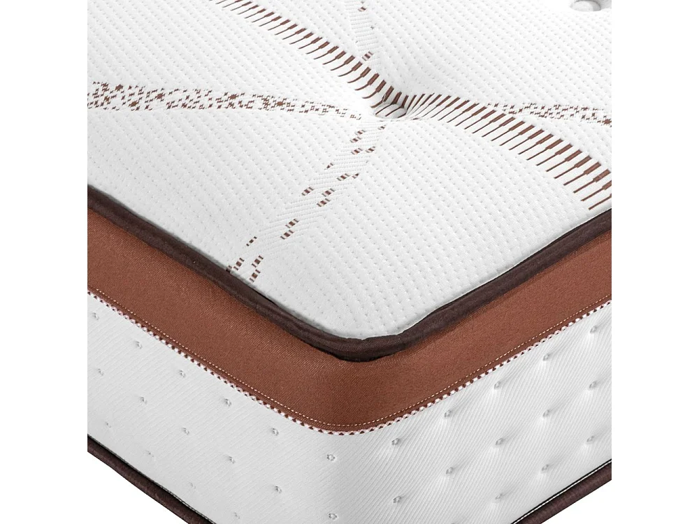 Matelas 90x200 Recif - Ressorts - Hauteur 30 cm - Soutien ferme et progressif