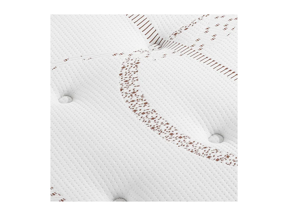 Matelas 80x200 Repere - Ressorts ensachés - Hauteur 26 cm - Soutien ferme