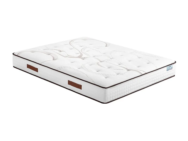 Matelas 160x200 Repere - Ressorts ensachés - Hauteur 26 cm - Soutien ferme