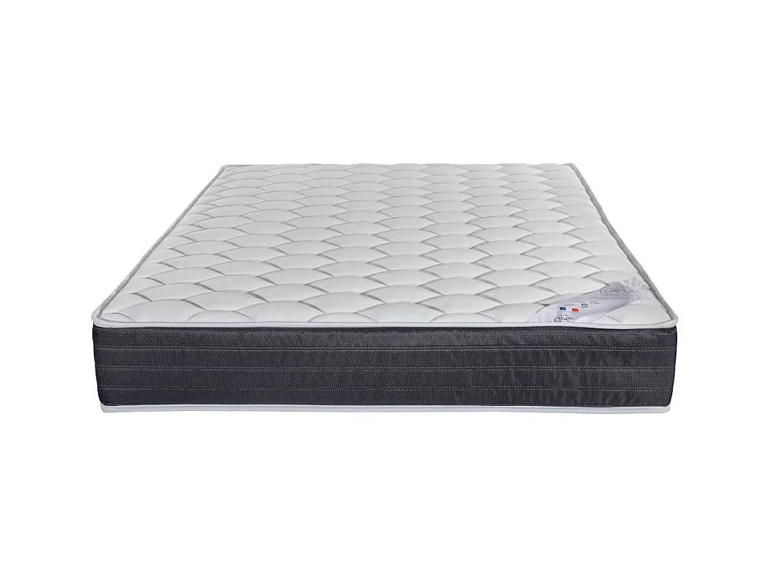 Matelas Ramage + sommier Newkit - 160x200 - Ressorts - Hauteur 25 cm - Soutien ferme