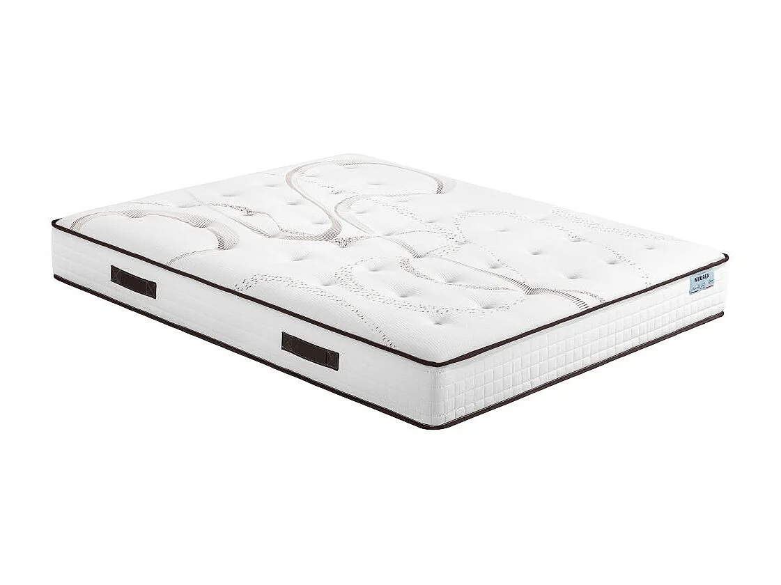 Matelas Moorea + sommier Newkit - 160x200 - Mousse - Hauteur 25 cm - Soutien ferme