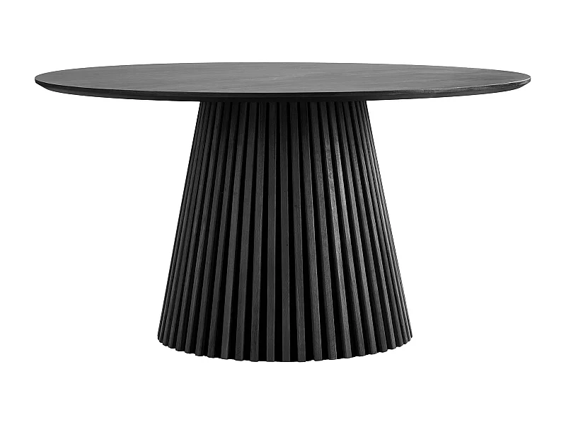 Osaka Esstisch Ø140cm schwarz.