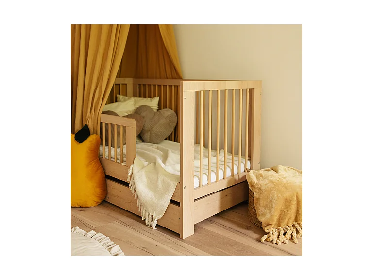 Lit évolutif 70x140 sommier inclus Littlesky by Klups Olivia Bois