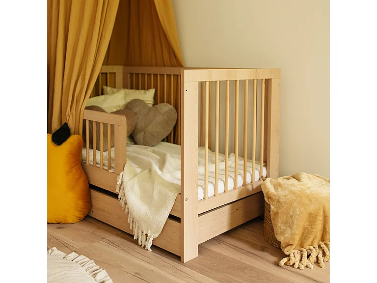 Lit évolutif 70x140 sommier inclus Littlesky by Klups Olivia Bois