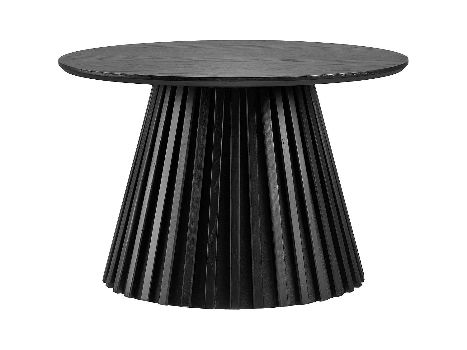 Table basse ronde LANZA Ø70cm-Noir