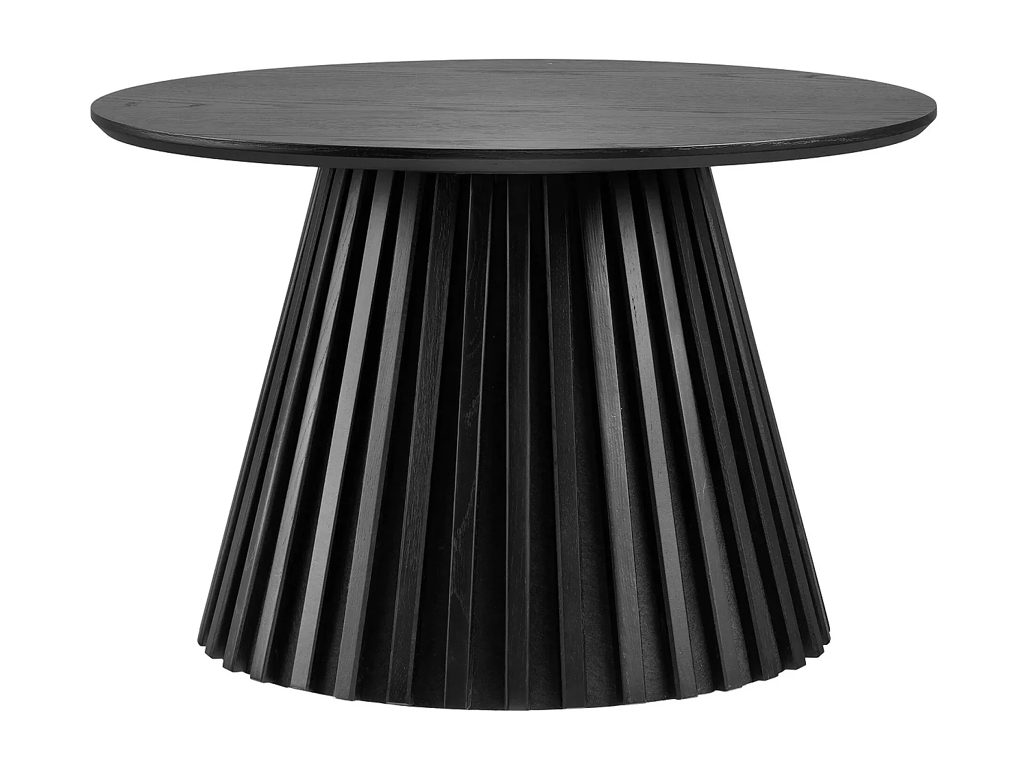 Table basse ronde LANZA Ø70cm-Noir