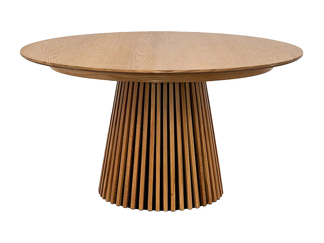 Osaka table à manger Ø140cm chêne.