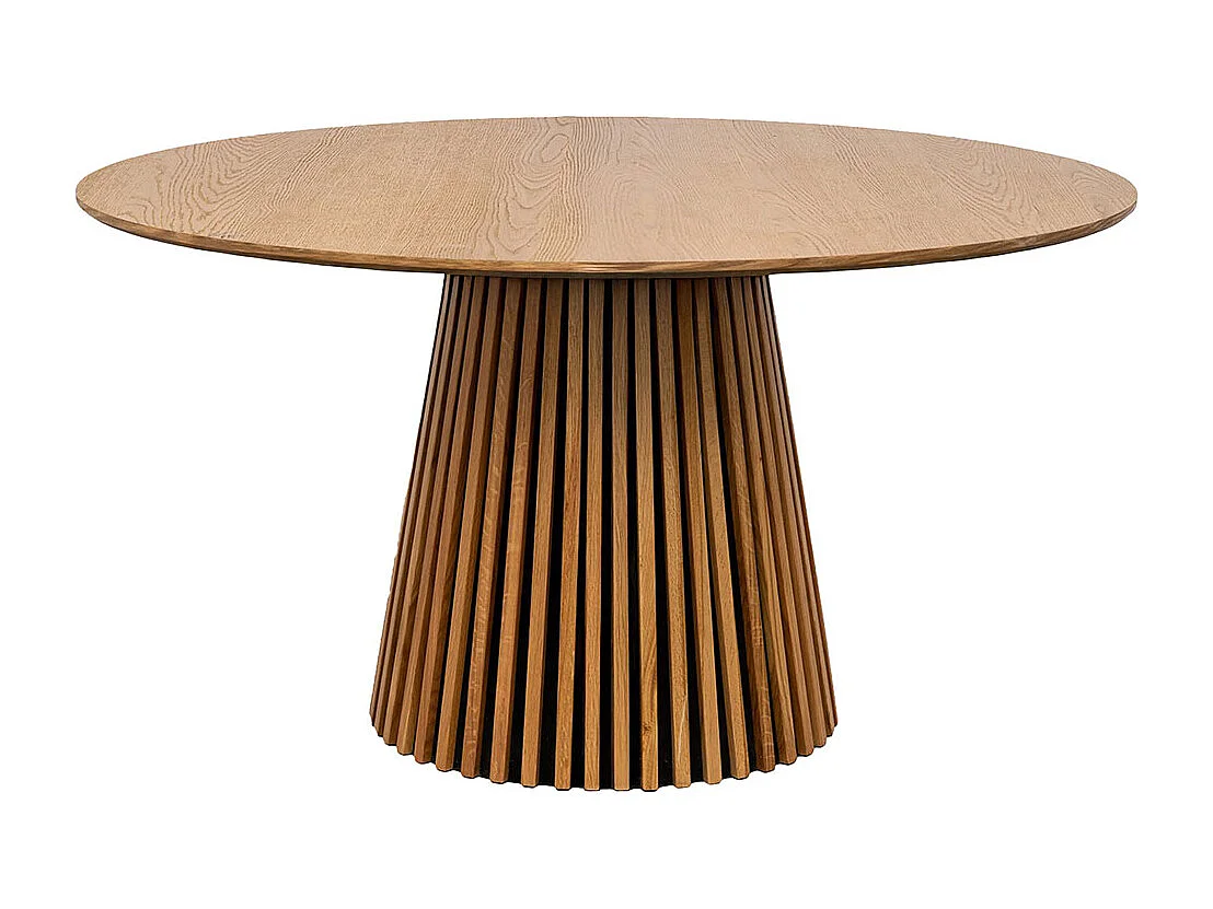 Osaka table à manger Ø140cm chêne.