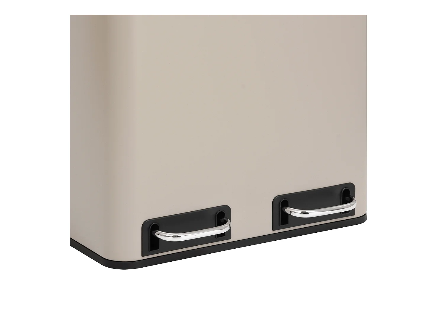 SVITA TM2X15 Poubelle 30 compartiments avec système de tri des déchets taupe