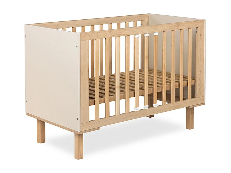 Lit évolutif 60x120 Littlesky by Klups Laura Champagne et Bois