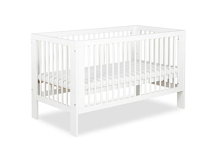 Lit évolutif 70x140 sommier inclus Littlesky by Klups Olivia Blanc