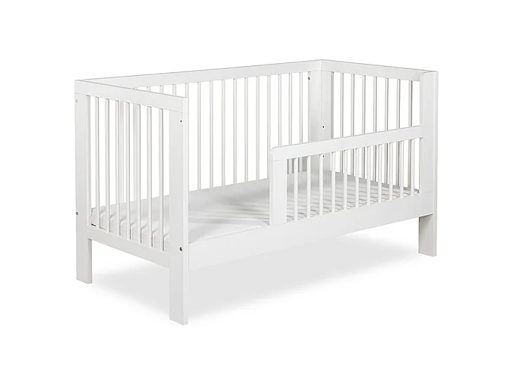 Lit évolutif 70x140 sommier inclus Littlesky by Klups Olivia Blanc