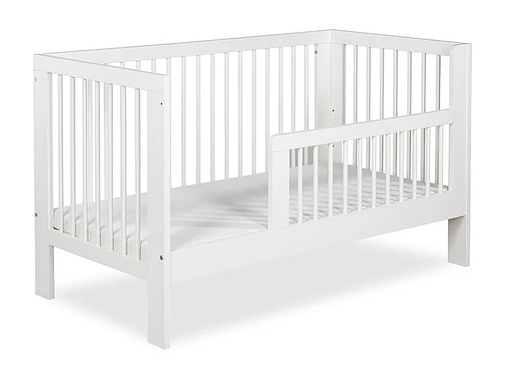 Lit évolutif 70x140 sommier inclus Littlesky by Klups Olivia Blanc