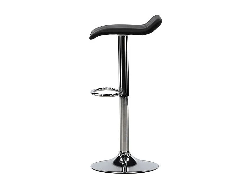 Jonna tabouret de bar cuir PU noir.