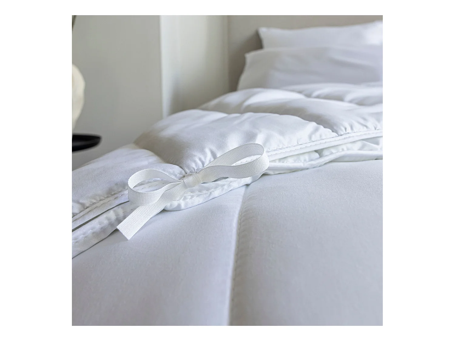 Pack couette 4 saisons et oreiller anti-acariens 260x240 - Someo