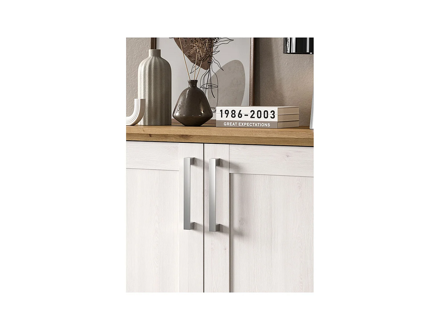 Verona Sideboard 1 Schublade 3 Türen Lärche Dekor.