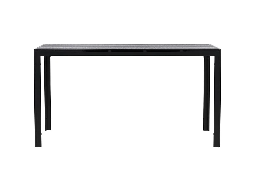Table de Jardin "Mirko" 140cm Noir