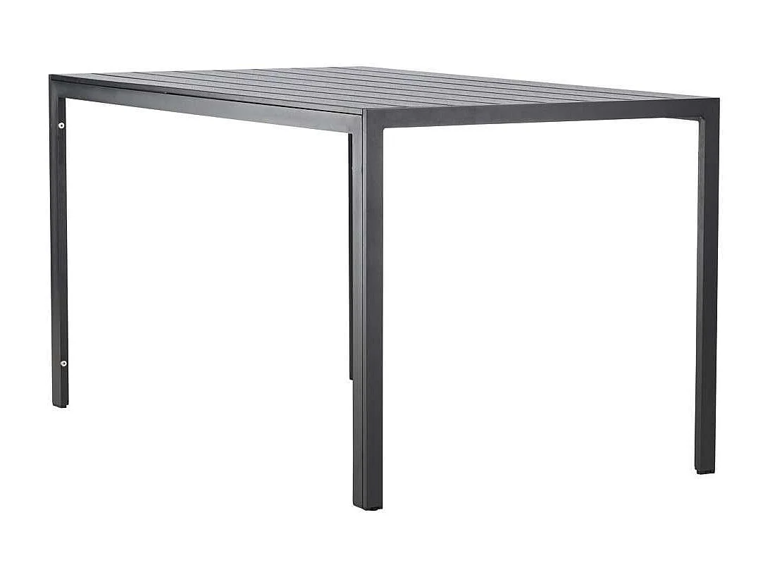 Table de Jardin "Mirko" 140cm Noir