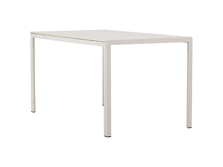 Table de Jardin "Mirko" 140cm Beige