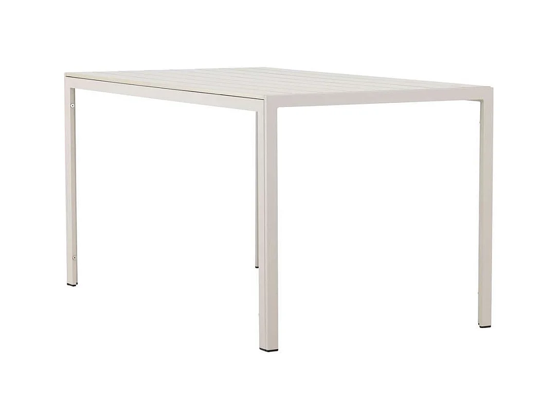 Table de Jardin "Mirko" 140cm Beige