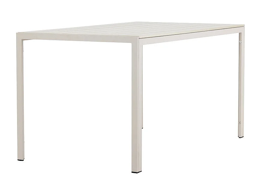 Table de Jardin "Mirko" 140cm Beige