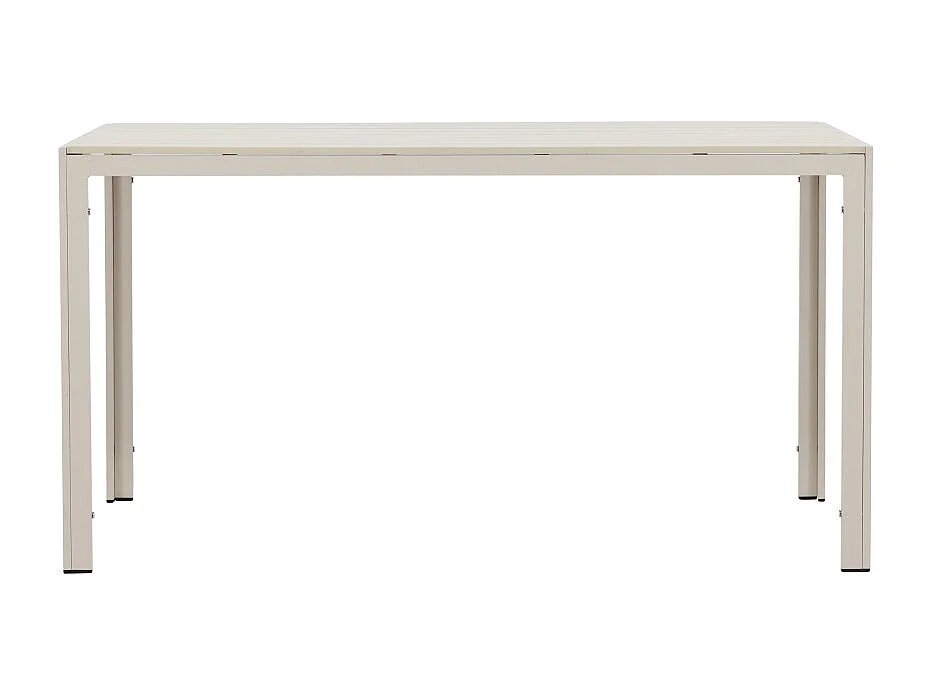 Table de Jardin "Mirko" 140cm Beige