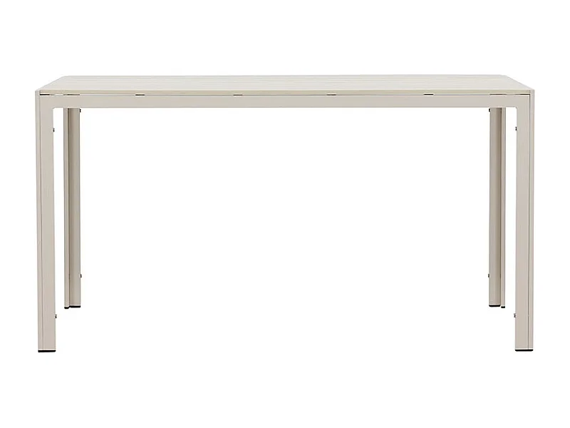 Table de Jardin "Mirko" 140cm Beige