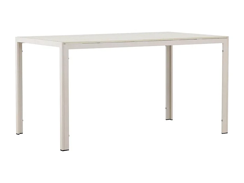 Table de Jardin "Mirko" 140cm Beige
