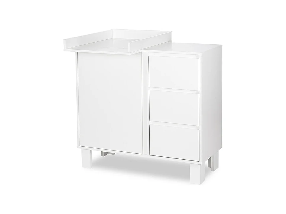 Plan à langer Littlesky by Klups Olivia Blanc