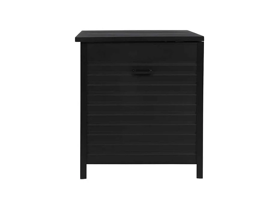 Coffre de Jardin en Métal "Tiana" 150cm Noir