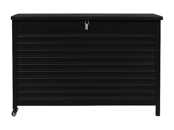 Coffre de Jardin en Métal "Tiana" 150cm Noir