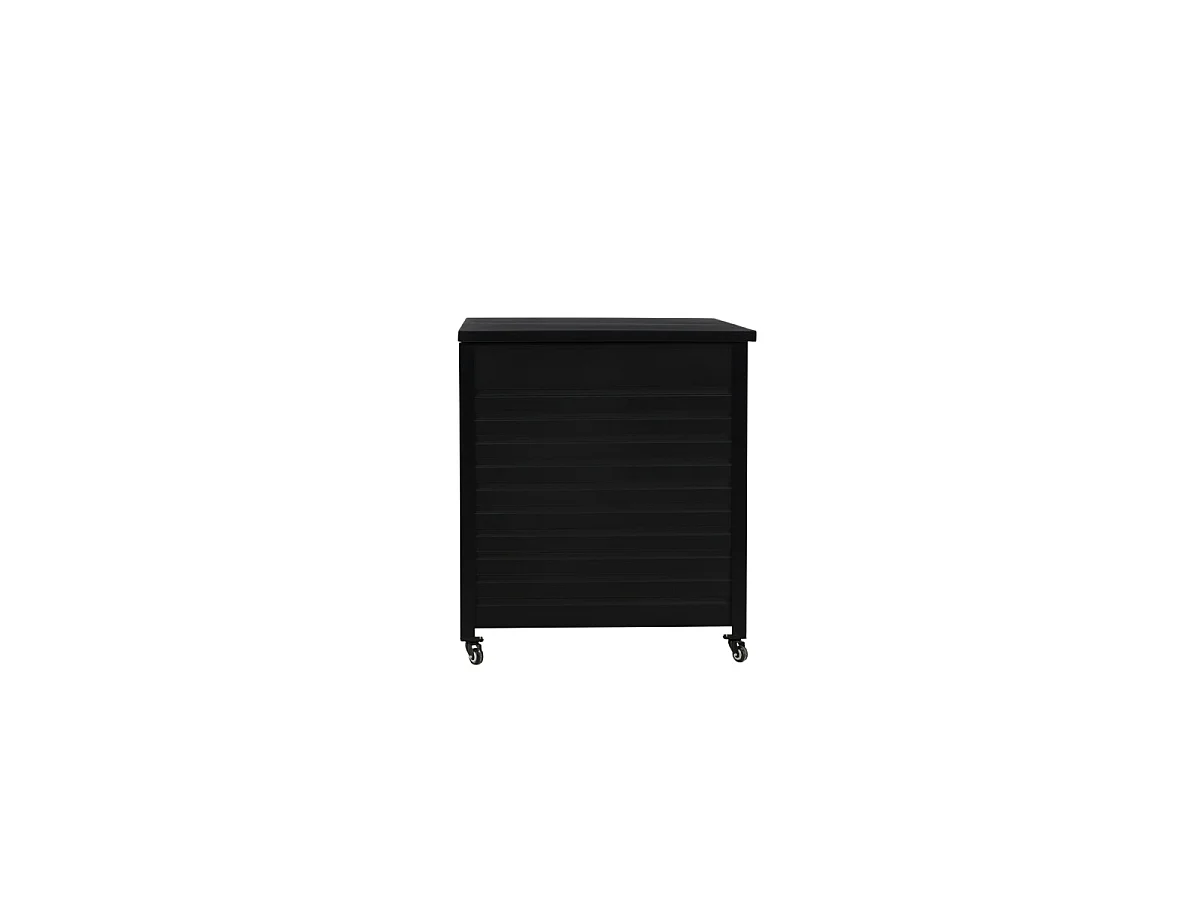 Coffre de Jardin en Métal "Tiana" 150cm Noir