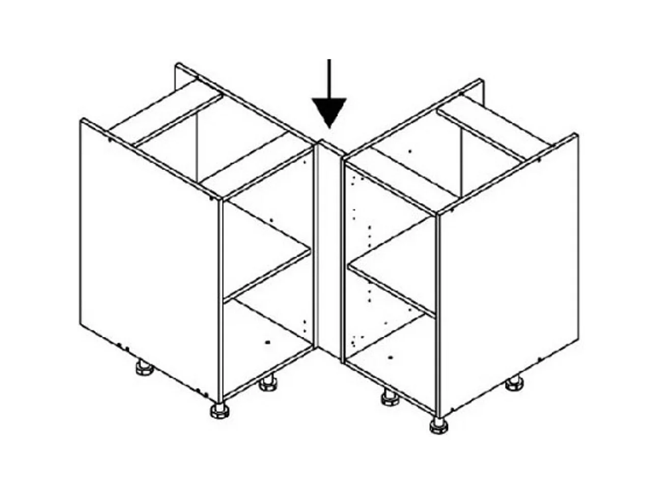 Fileur D'angle Bas Har Diamant H697 X L40 Gd Menuiseries