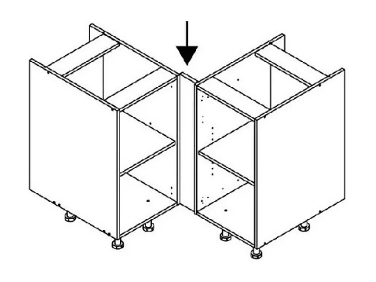 Fileur D'angle Bas Har Diamant H697 X L40 Gd Menuiseries