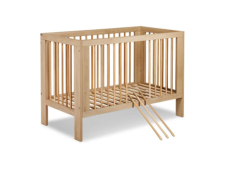 Lit bébé 60x120 et commode 3 tiroirs Littlesky by Klups Olivia Bois