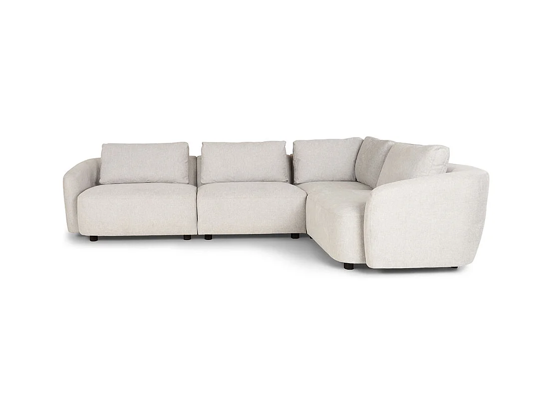 Bergen canapé d'angle réversible beige.